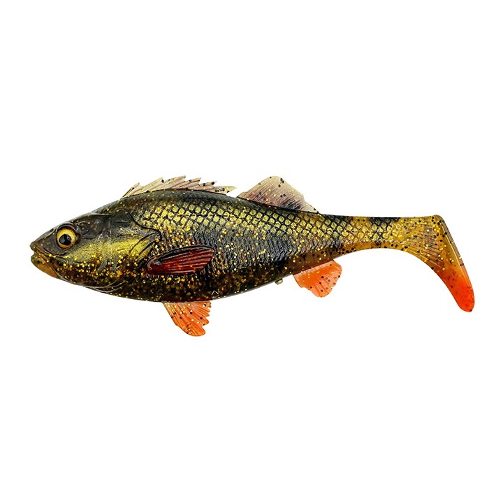 4D PERCH SHAD MOTOROIL UV